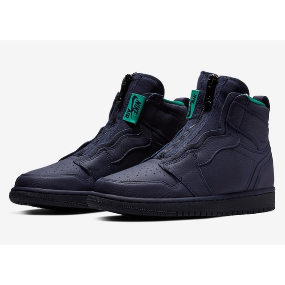 Nike Shoes - NWOB Air Jordan 1 High Zip Hornets Sneakers